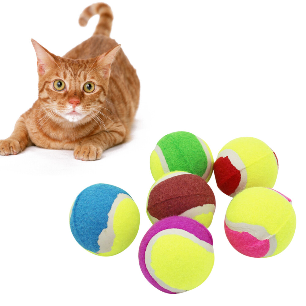 6 Pack Durable Dog Balls Dog Toys Puppy Toys for Small Medium and Large Dogs