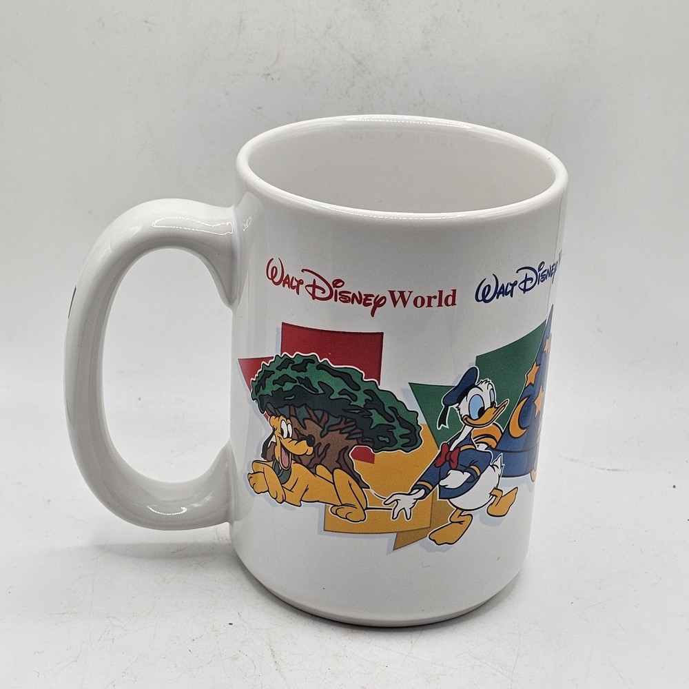 Vintage Disney World MOM Four Parks One World Ceramic Coffee Mug