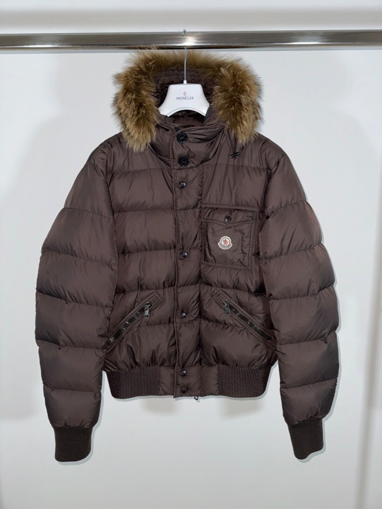 Moncler Colby XL brown jacket size 5
