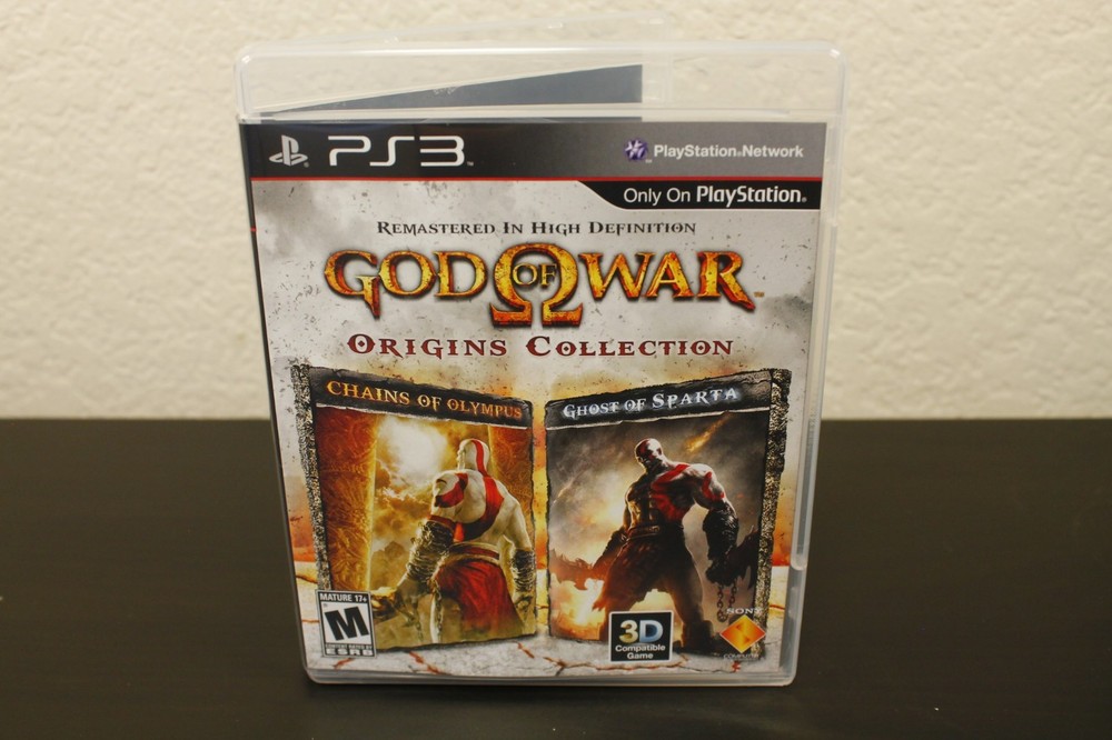 PS3 God of War Origins Collection Game Complete CIB Manual Mint Disc Tested