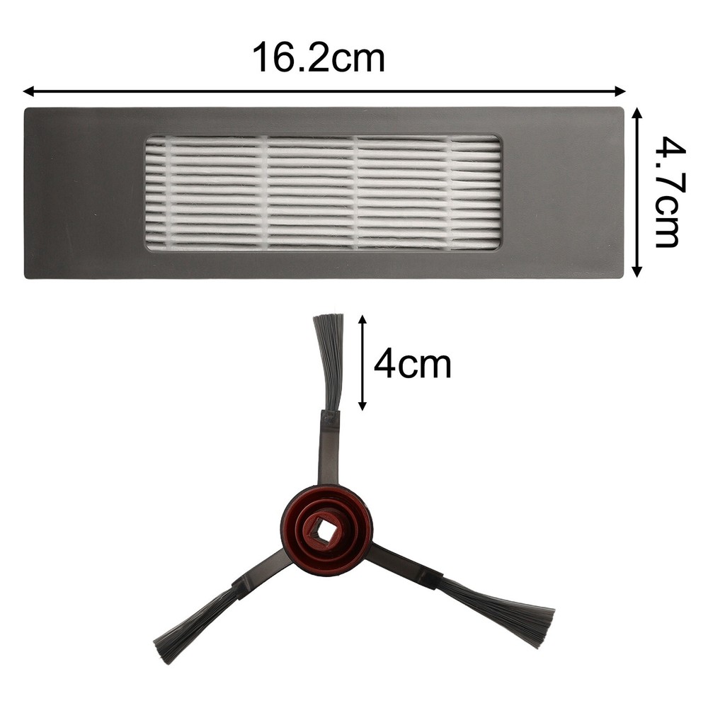 12 Piece Filter Brush Set for Ecovacs For DEEBOT For OZMO N8 Pro 920 950 Vacuum