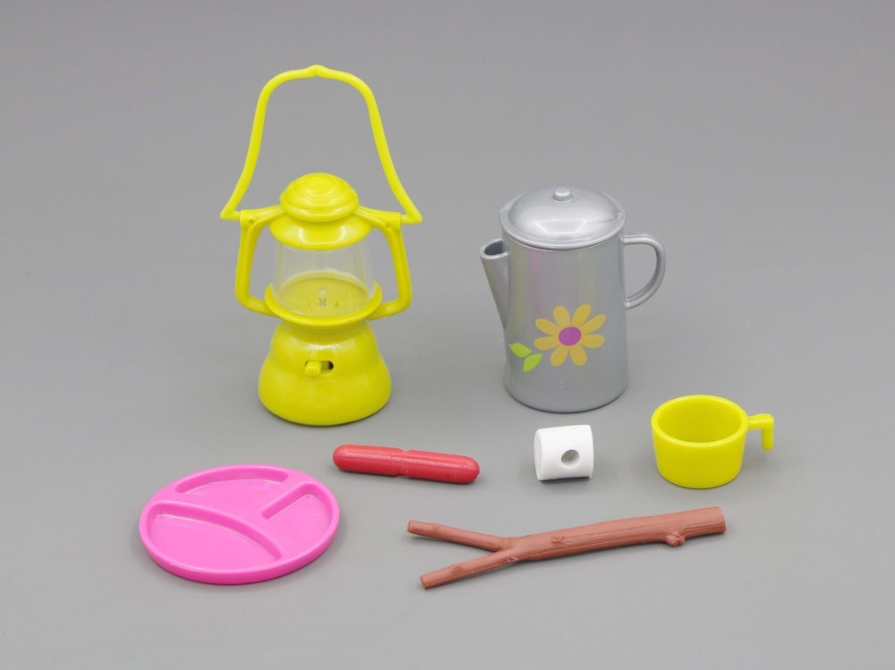 Camp Supplies fits 18'' doll lantern Grilled sausage marshmallows