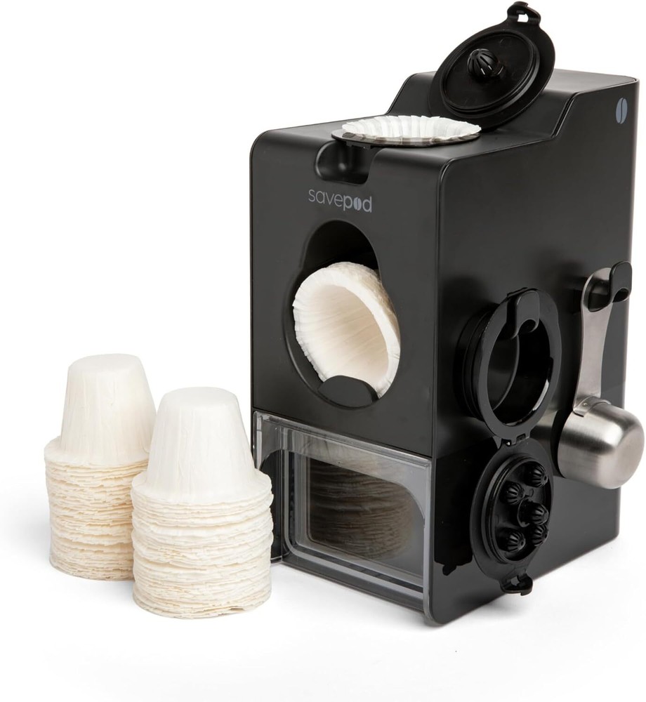 Coffee Pod Maker for Single Serve Machine, Keurig Slate Black