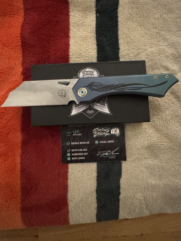 Something Obscene Company LEK Draw 214 custom