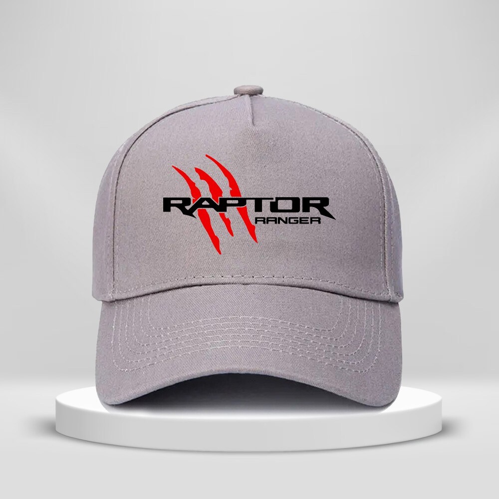 Ford Raptor Ranger Logo Print Hat 5-Panel Baseball Cap Unisex Adult