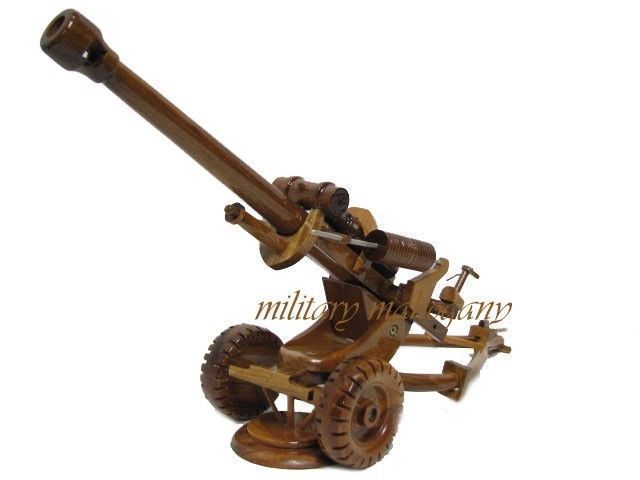 M119 M119A1 M119A2 105mm Field Artillery Howitzer Wood Wooden Military Model New