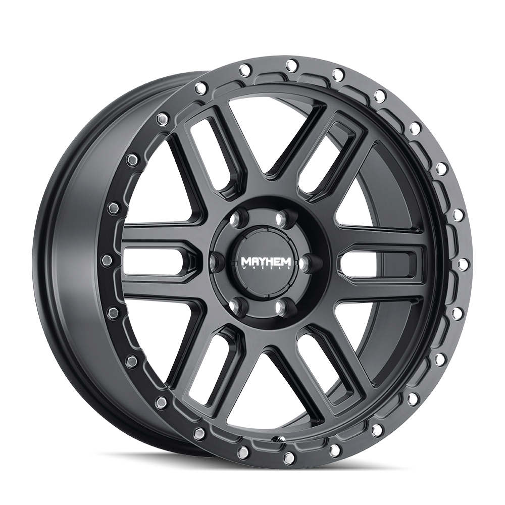 MAYHEM DELTA 8304 MATTE BLACK 20X9 5-127 -12MM 78.1MM
