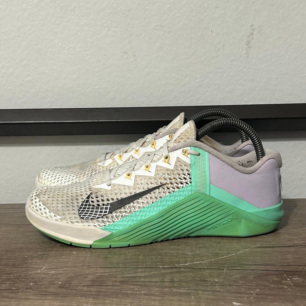 Nike Metcon 6 Women's Athletic Training Gym Shoes Size 8.5 Multicolor