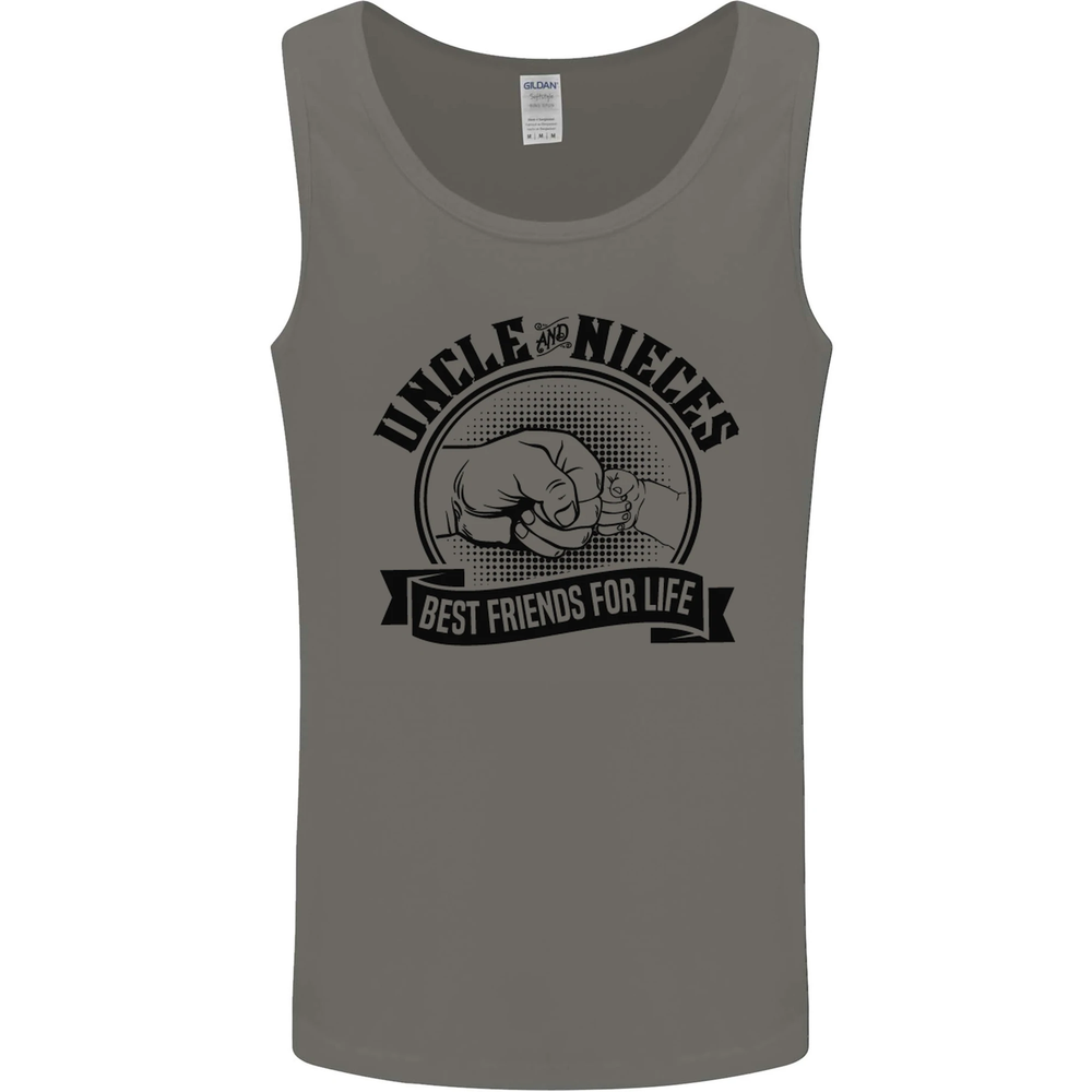 Uncle & Nieces Best Friends Uncles Day Mens Vest Tank Top