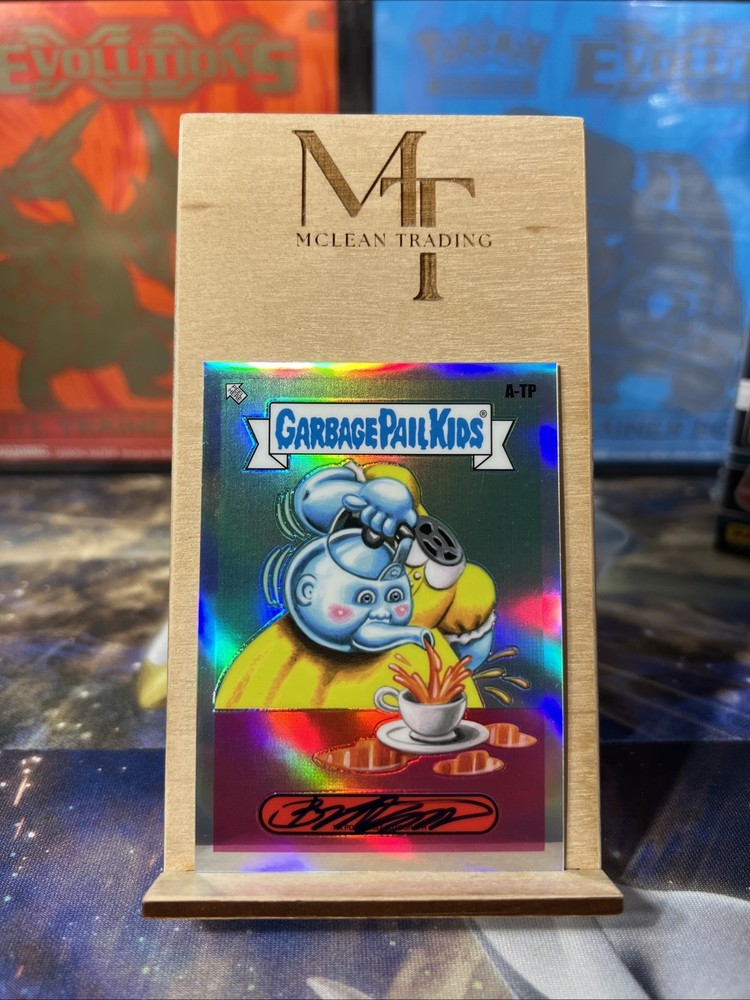 2024 Topps Garbage Pail Kids Tia Pot Artist Autograph Brent Engstrom