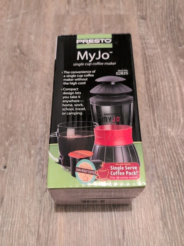 Presto MyJo Single Cup Coffee Maker 02835