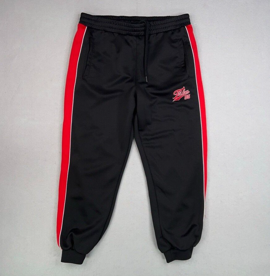 FUBU Mens Medium Jogger Pants Training Track Performance Streetwear Y2K Urban Rap Style  