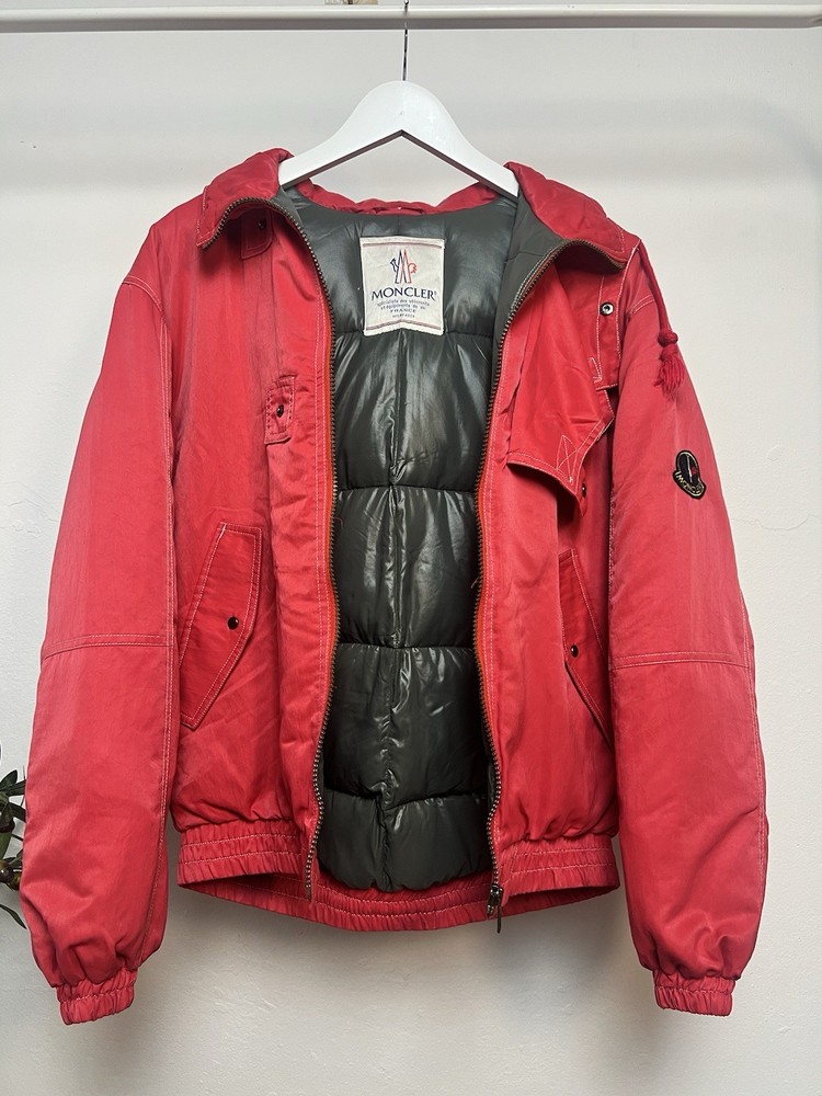 Vintage Moncler Red Puffer Down Jacket
