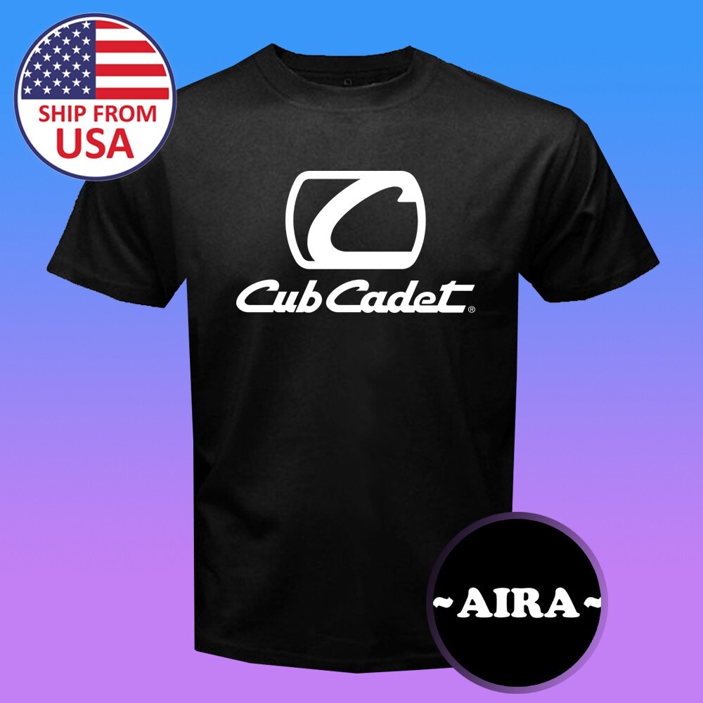 Cub Cadet Tractor Men's Black T-Shirt Size S-5XL