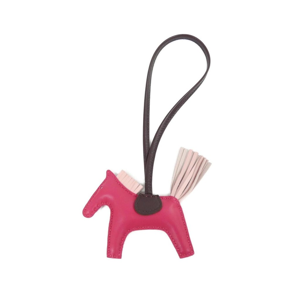 Authentic HERMES Rodeo PM Bag Charm 064929CA 260-007-642-7329