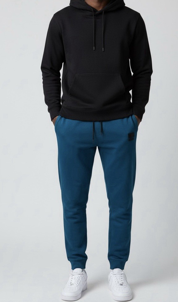 Nike Sportswear Air Max Fleece Mens Jogger Pants- Color Blue - Size  2XL