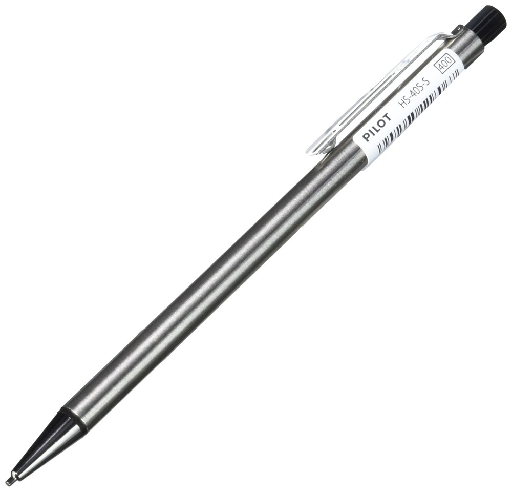 Pilot Mini Mechanical Pencil Birdy, 0.5mm, Silver (HS-40S)