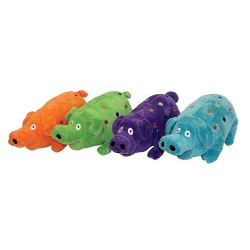 Multipet Globlets Plush Dog Toy Pig Assorted; 1 Each/9