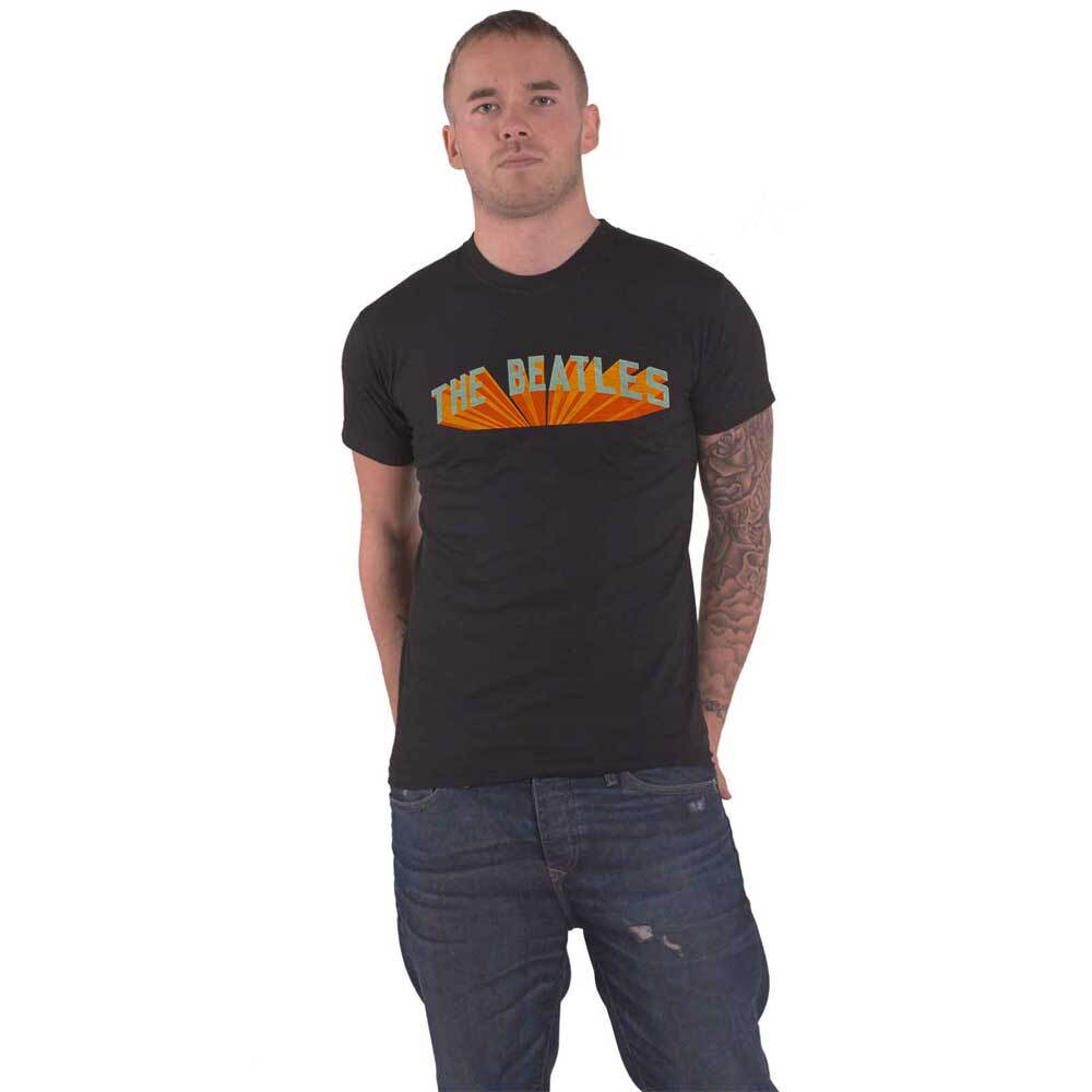 The Beatles Live in Japan Band Logo Black Men’s Official T-Shirt