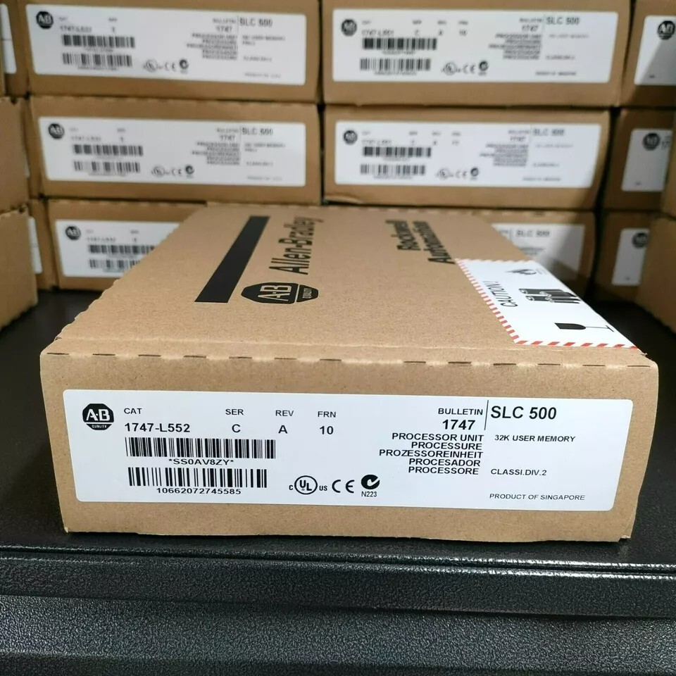 New Sealed Allen-Bradley 1747-L552 SLC 500 SLC 5/05 CPU Processor Unit 1747L552