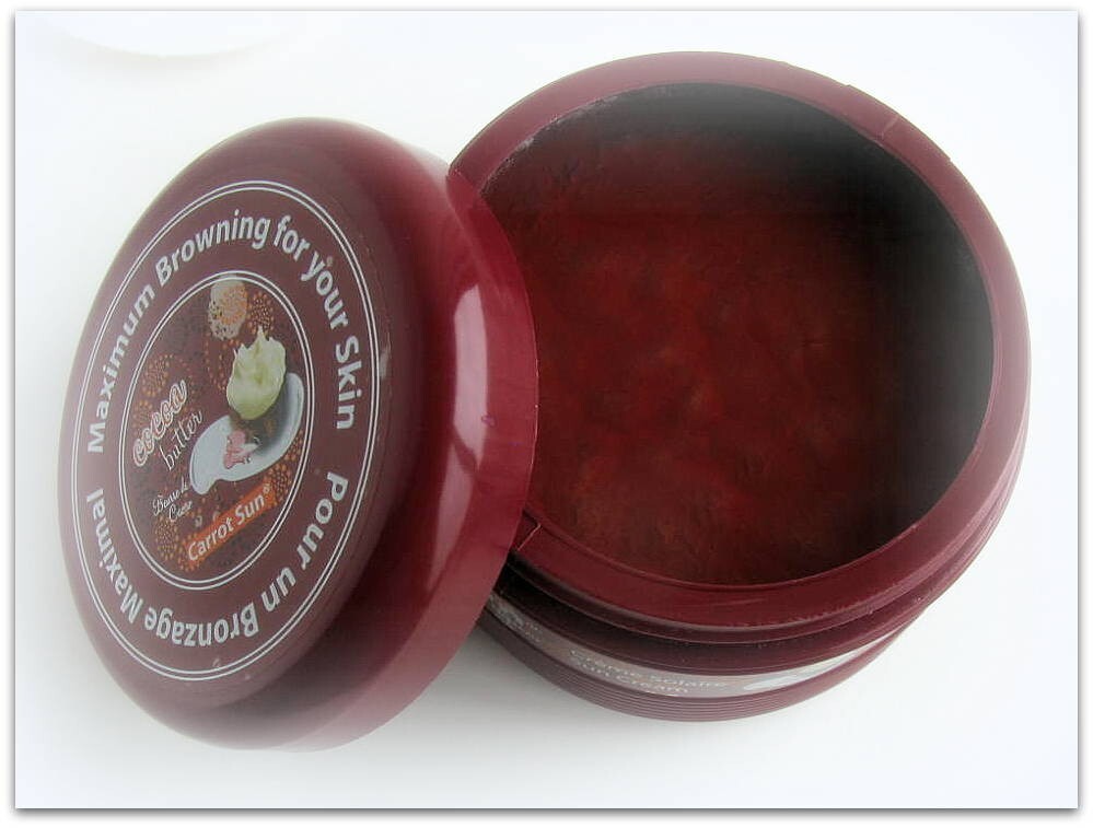 FREE SHIPPING CARROT SUN TANNING ACCELERATOR CREAM 350ml COCOA BUTTER