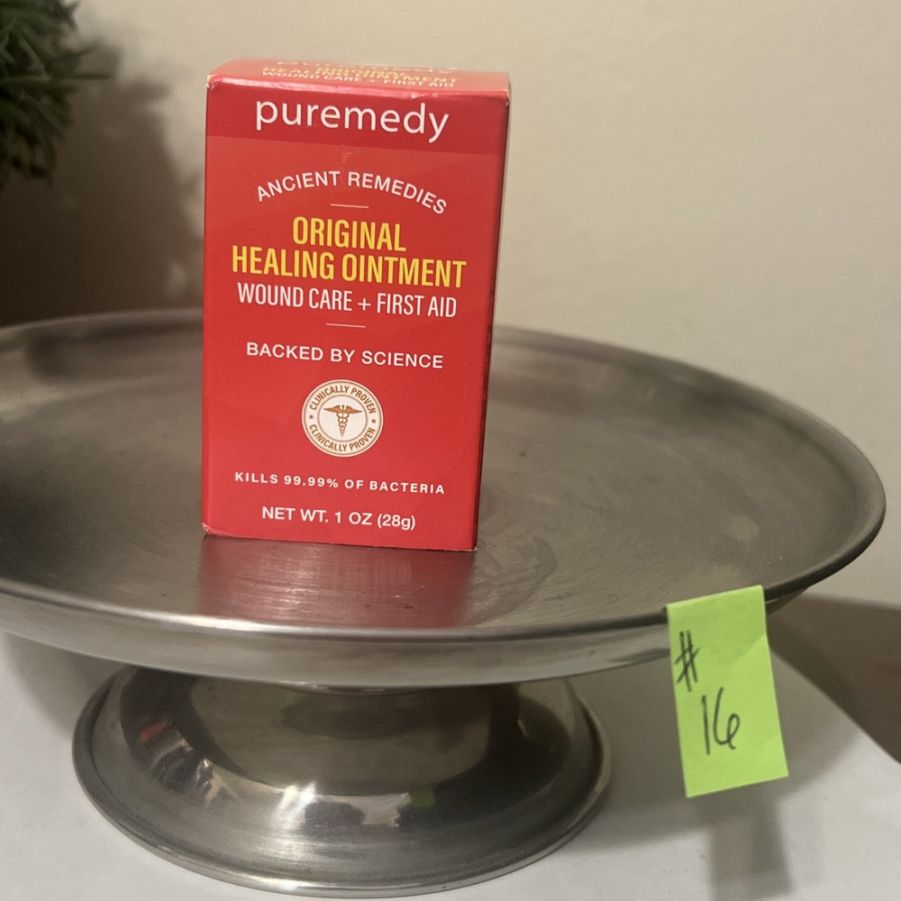 Pomada curativa original Puremedy (1 oz) primeros auxilios + cuidado de heridas
