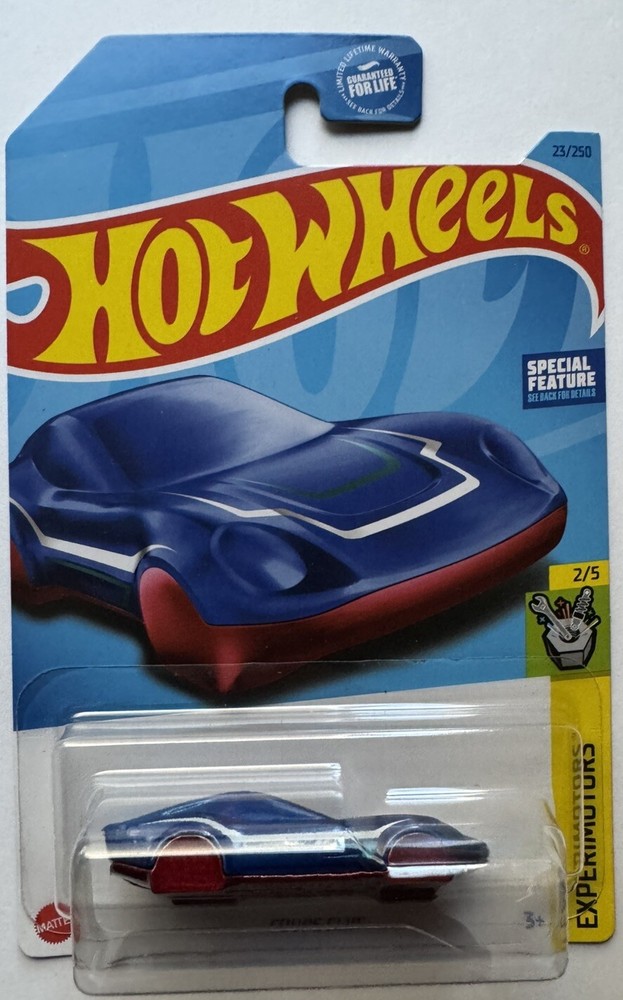2023 Hot Wheels EXPERIMOTORS 2/5 Coupe Clip 23/250 (Blue)