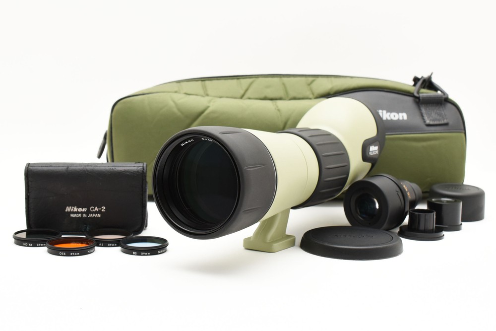 Near Mint Nikon Field Scope D 60 P with Soft Case from Japan