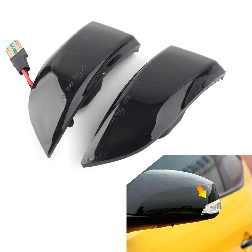 LED Turn Signal Light Mirror Dynamic Fit Renault Megane MK3 Scenic Fluence US