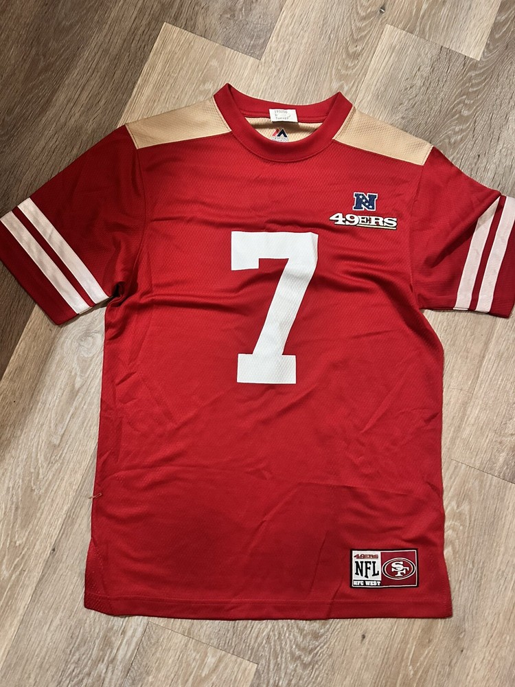 Colin Kaepernick San Francisco 49ers shirt women Size S Majestic NFL