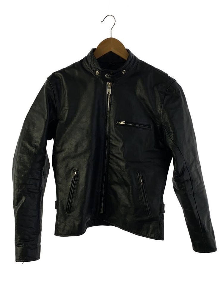 Freedom Single Riders Jacket/40/Leather/Blk/Plain 0063
