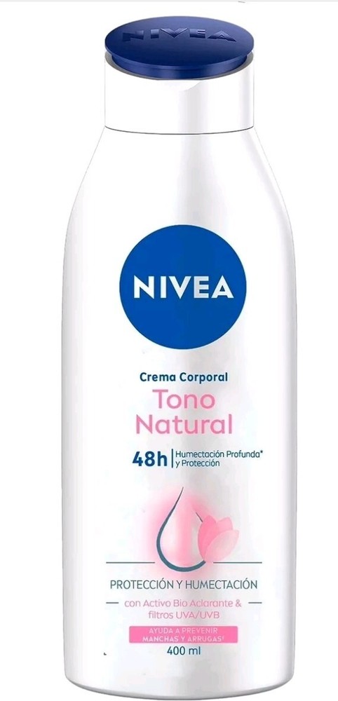 NIVEA Tono Natural Crema 400ml Skin Lightening Brightening 13oz