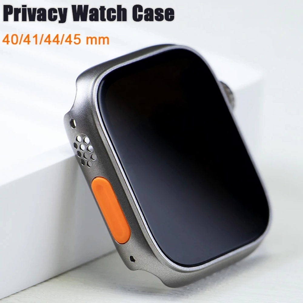 For Apple Watch Series 9/8/7/6/5/4/SE Ultra Full Case Privacy Screen Protector