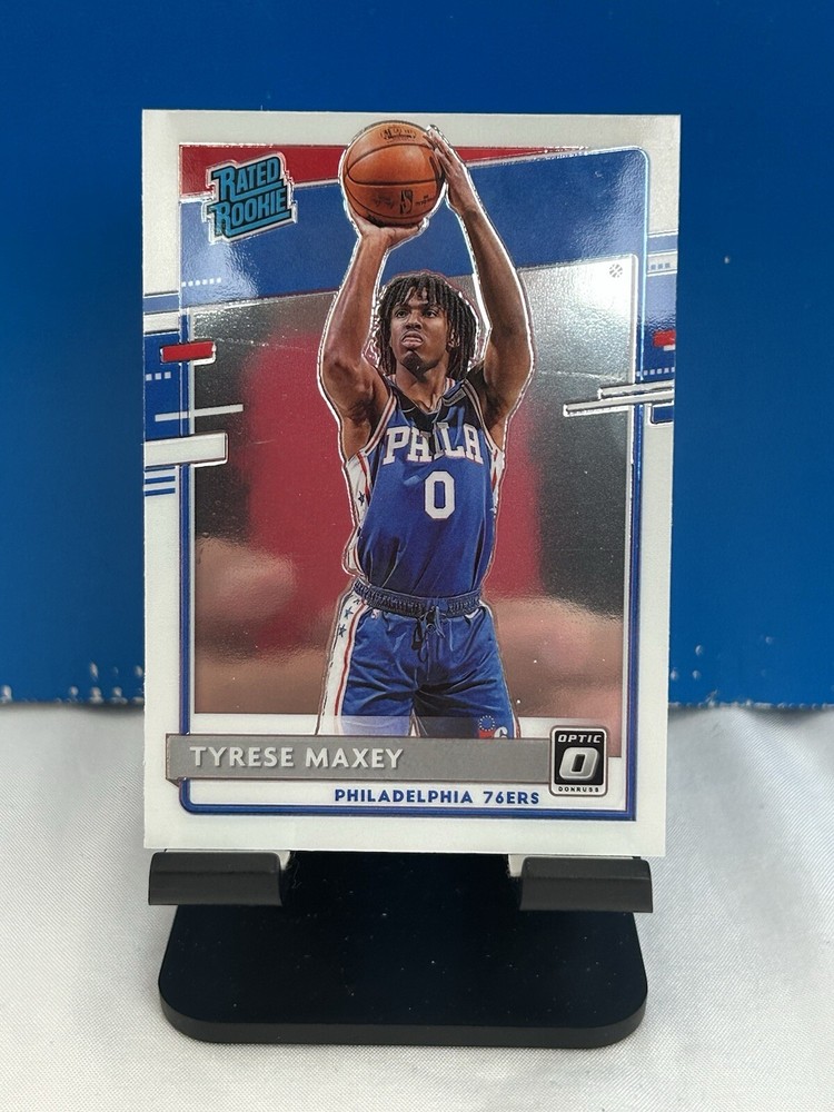 2020-21 Panini Donruss Optic - Rated Rookie  #171 Tyrese Maxey (RC)