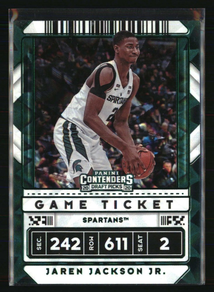 Jaren Jackson Jr. 2020 Panini Contenders Draft Picks #45 BASKETBALL Card