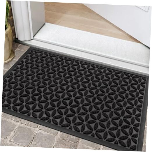 Door Mat Outside Entrance Outdoor Welcome Mats, Indoor Front Door Rugs for