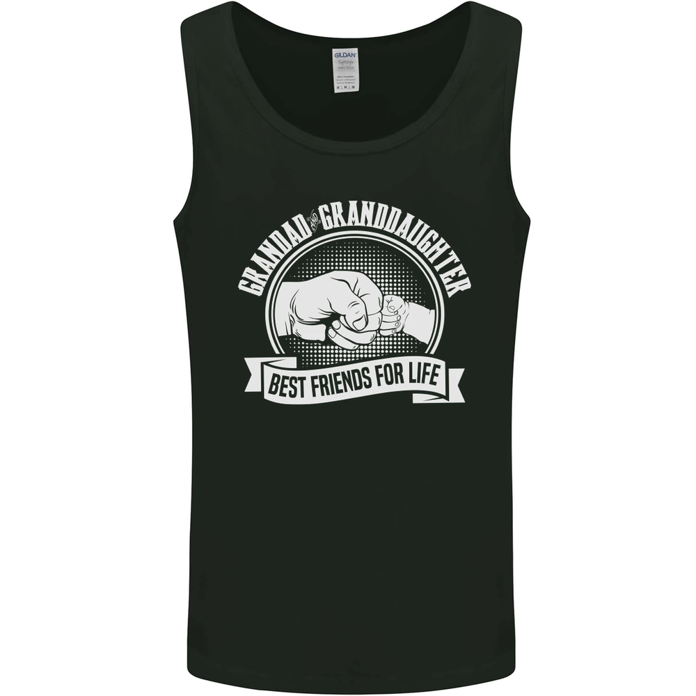 Grandad & Granddaughter Best Friends Mens Vest Tank Top