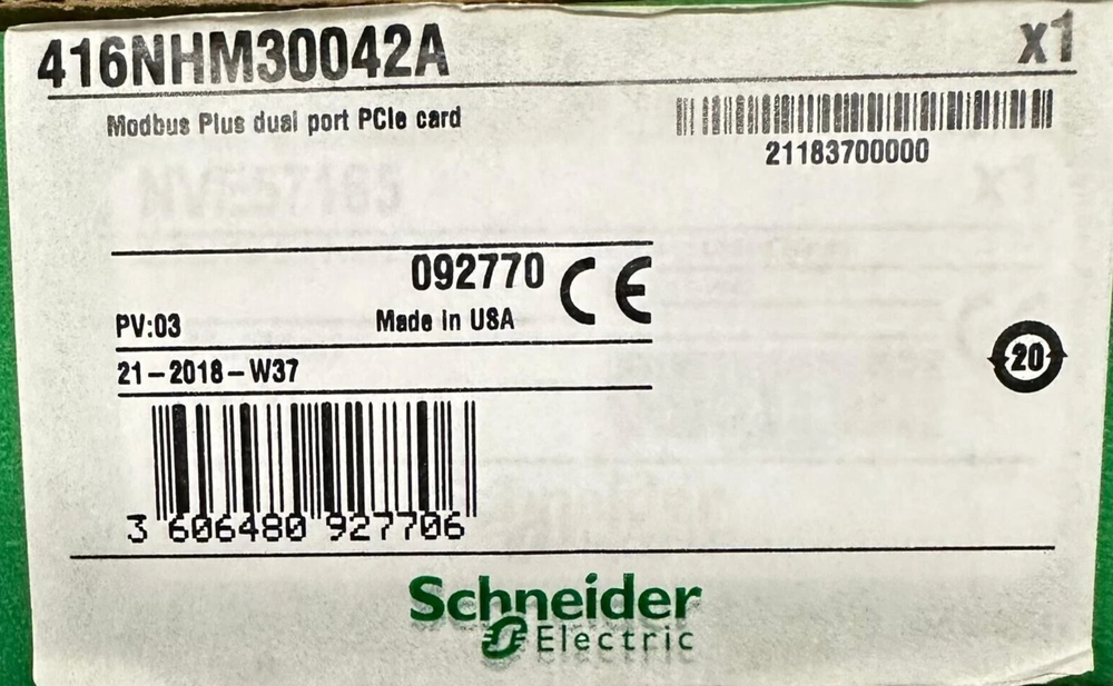 SCHNEIDER ELECTRIC 416NHM30042A / 416NHM30042A (BRAND NEW)