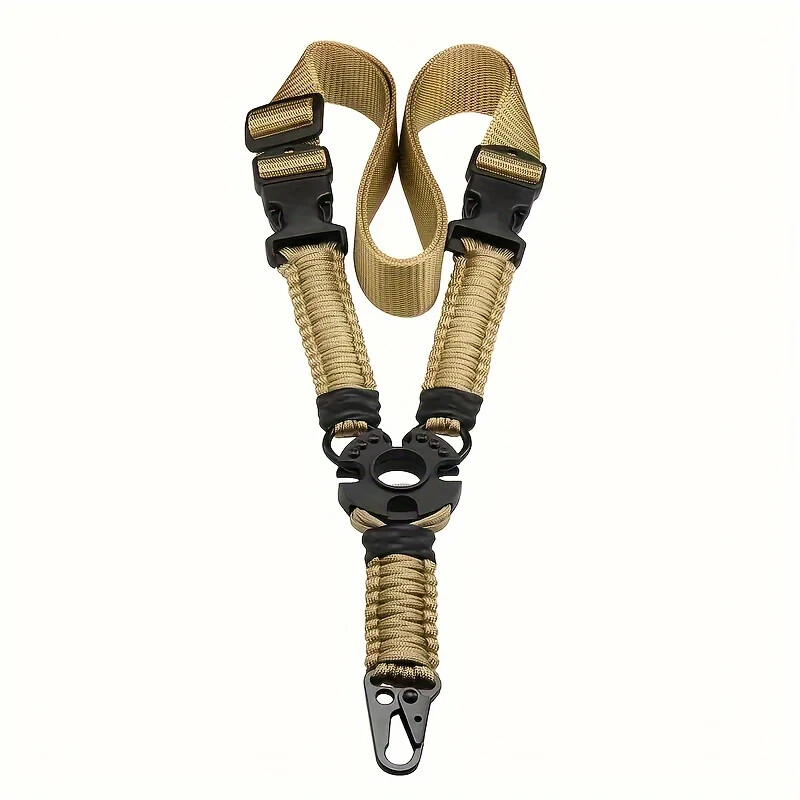 Tactical 1-Point Paracord Sling for Firearms and Rifles
