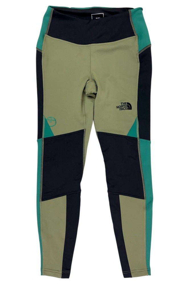 The North Face Steep Tech Fleece Tight Leggings for Women in Olive Black Size M 26x28