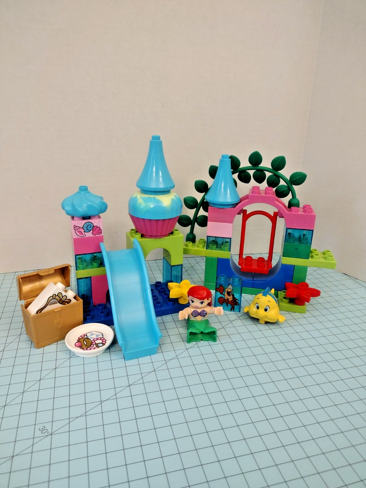 LEGO DUPLO Princess Ariel Undersea Castle 10515 with Treasure Friends Swing Unboxed  