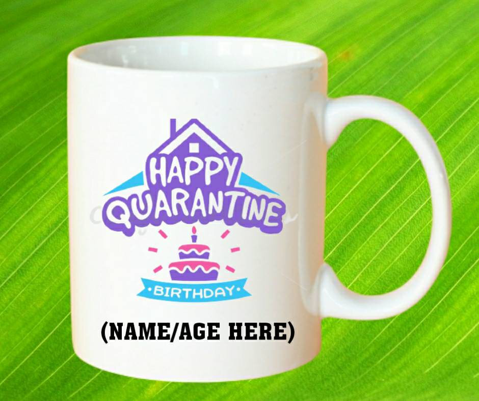 Quarantine Birthday Lockdown Mug Celebration Gift Coffee Mug Tea Cup