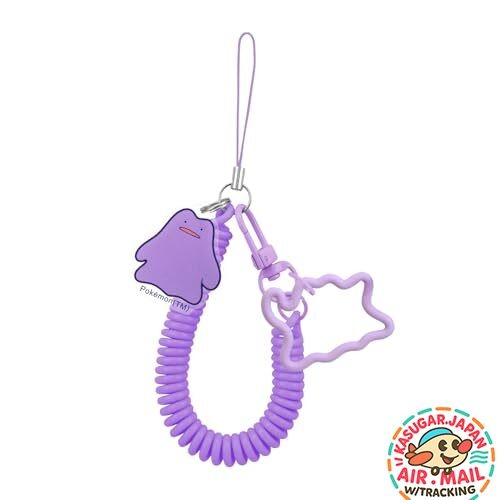 Gourmandise Pokémon Multi Coil Strap Ditto fm Japan w/Tracking