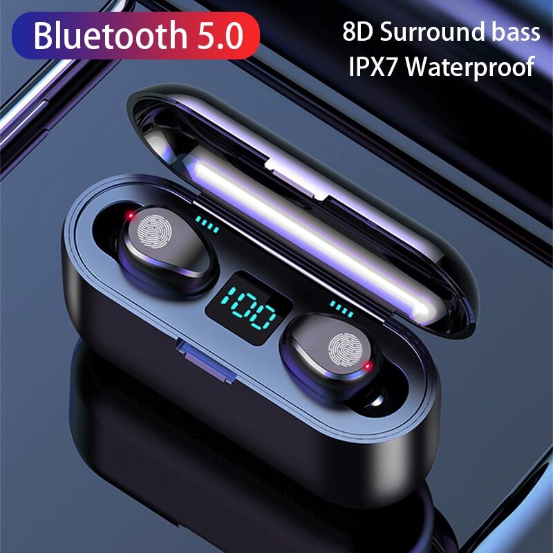 2024 Wireless Bluetooth Earbud Headset Stereo Sports Earphones for All Phone