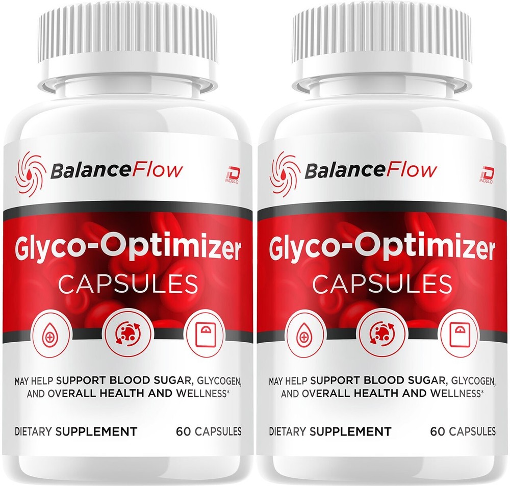(2 Pack) Balance Flow Capsules - BalanceFlow All Natural, Glyco Optimizer