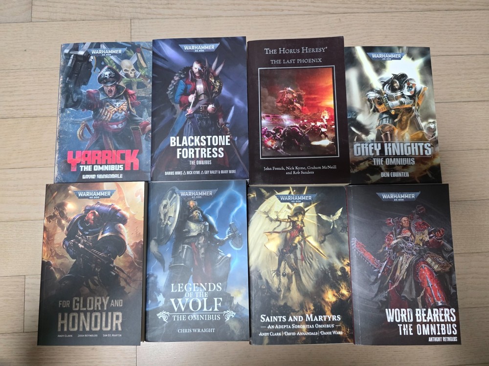 Warhammer 40K  Horus Heresy Anthology Omnibus Book bundle lot