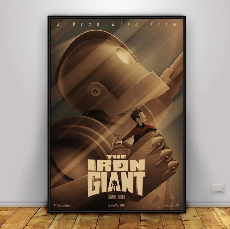 The Iron Giant Poster | Wall Art | Wall Prints | Home Decor 3