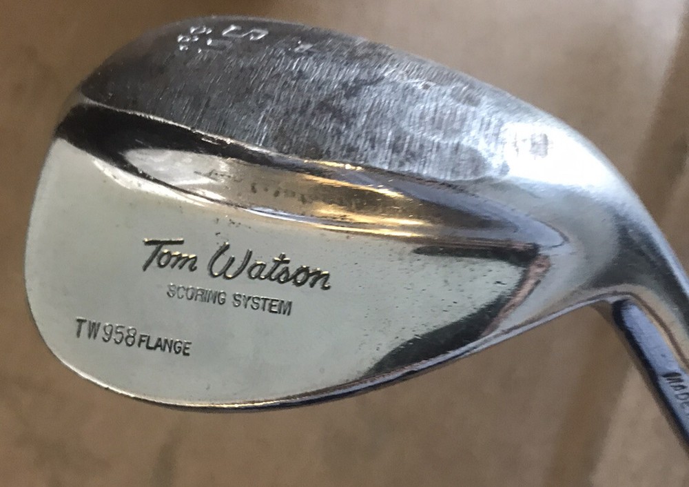 Ram Tom Watson Scoring System TW958 Flange Sand Wedge 58 Degrees Steel Shaft