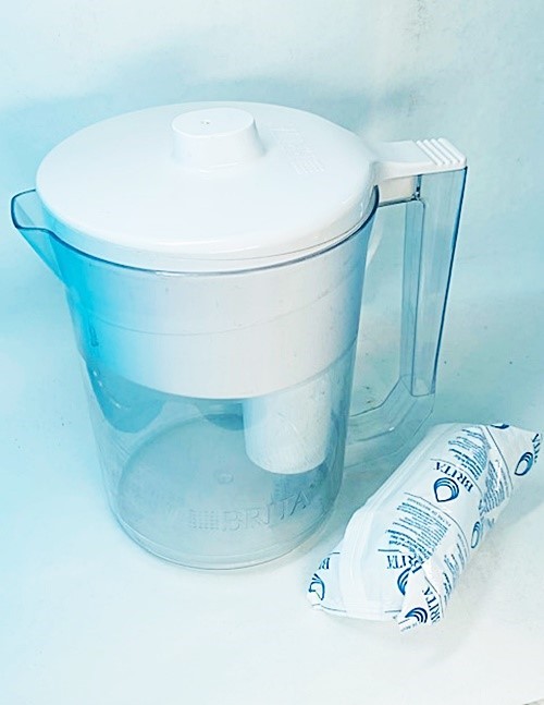 Brita Classic Water Filter Pitcher Model 35507, White, 8 Cup with 1 Filter