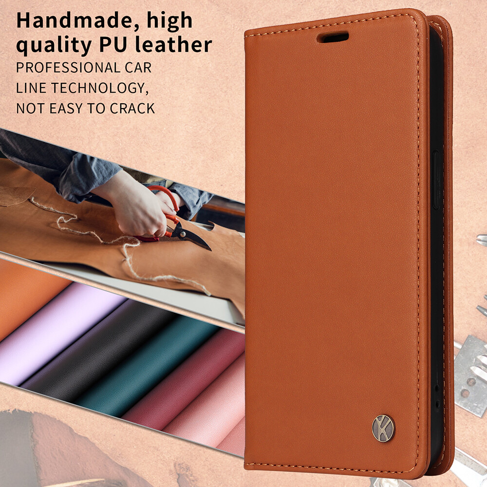 Luxury PU Leather Flip Wallet Case for Samsung Galaxy A71 A81 A22 5G M52